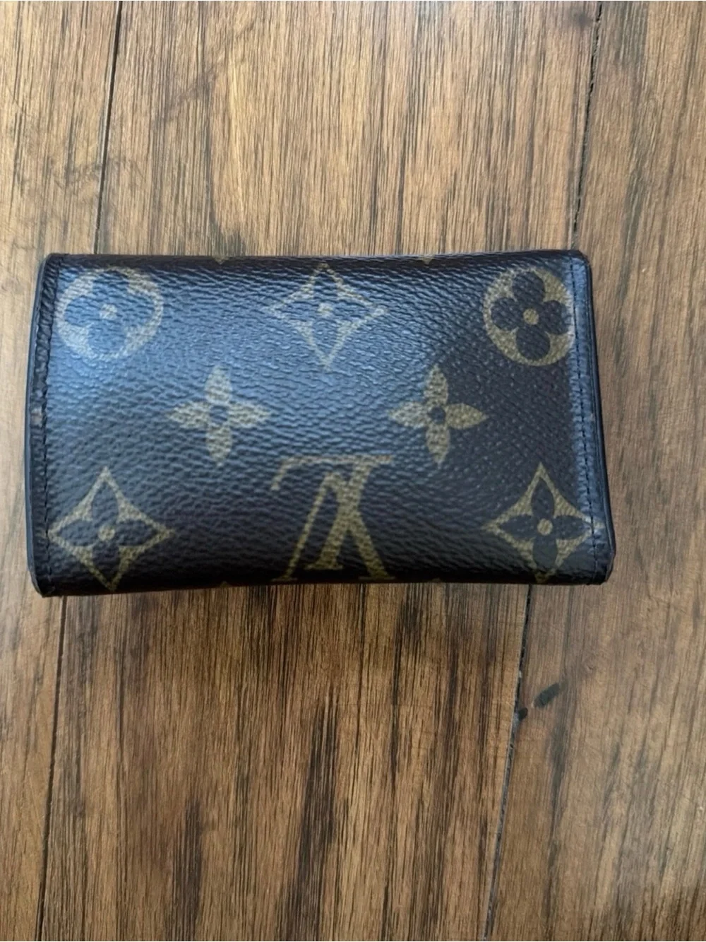Louis Vuitton Monogram Key & Card Holder in Brown and Gold